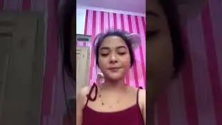 nana cantik cuma pakai beha merah #livetiktok  #liveshow #live