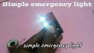 How to make a DIY emergency light ???