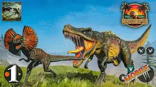 Jurassic Clash Primal Dino Sim Gameplay Walkthrough Part 1 (iOS, Android)