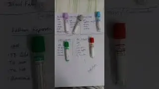 anticoagulant/ blood collection tube/ #sorts #viral #youtubeshorts #youtubeviral