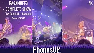 Full Show - 4K - Ragamuffs - The Republik, Honolulu 02/28/23 - PhonesUP