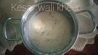 Kaise banaen Kesar wali khir bahut hi tasty 🤤😋#Pooja Queen blog#subscribe#like#share #comment