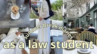 summer break vlog 🦋 post exam fatigue, getting back on track, living alone in copenhagen, reading