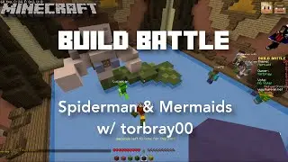 Build Battle | Spiderman & Mermaids w/ torbray00 (1080p 60fps)