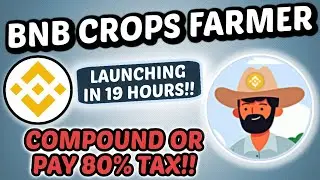 BNB CROPS FARMER - *POTENTIALLY THE MOST SUSTAINABLE MINER EVER MADE?* I AM NOT MISSING THIS.