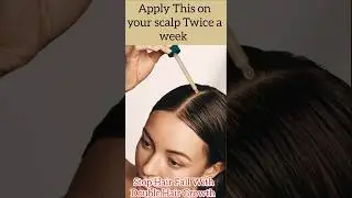 How To Stop Hair Fall/ DIY Hair Growth Remedy #haircare #antihairfall #shorts #trending #viralvideo