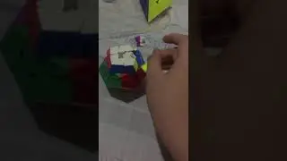 Megaminx solve (cubing skit)