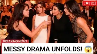 Golden Globes Backstage Drama EXPOSED Selena Gomez, Hailey Bieber & Kardashians Confrontation Leaked
