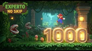 Más de 1000 Niveles EXPERTO NO SKIP | Super Mario Maker 2