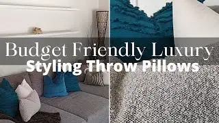 BUDGET FRIENDLY LUXURY! Throw Pillow Covers ~ Couch/ Bed Boucle Pillows On Amazon