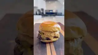 Oklahoma Onion Smash Burger 🍔 #food #foodie #shorts