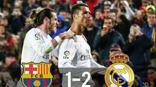 Real madrid 👑👑👑 VS Barcelona 😠😠  Camp Nou stadium, see what the Real in Barcelona