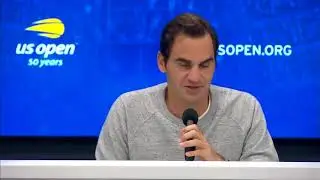 Roger Federer | Press Conference US Open 2018 | After Nick Kyrgios Win