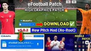 Download eFootball 2026 Mobile Patch | How to install efootball patch in Android & Ios &bull;latest patch