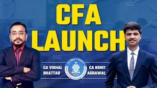 CFA Batch Launch | Global Vsmart | CA Vishal Bhattad & CA Ronit Agrawal | Vsmart Academy
