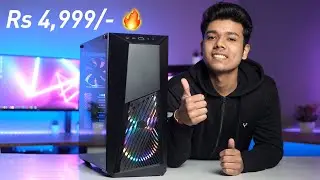 BEST Gaming Cabinet under Rs 5000 🔥 • Cooler Master K501L ARGB