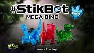 StikBot Mega Dinosaurs