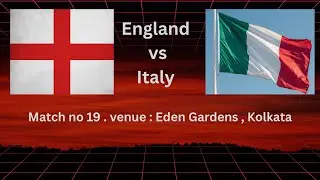 🔴 Live: England vs Italy, Live Cricket Match Today | 29th T20 World Cup Live Match