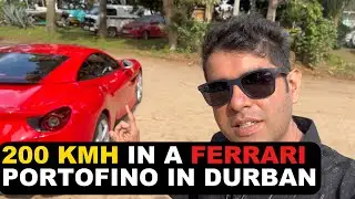 200 KMH in a Ferrari Portofino
