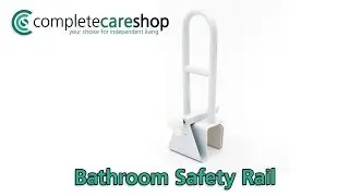 Bathroom Safety Rail - Install In Seconds !!