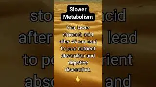 Does digestion slow down with age?