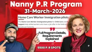 Home Care Worker 2026- Direct PR pathway for Immigrant🇨🇦 #nannyprogram #tusharuplifts #punjabi 