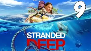 You gotta be squiddin' me, Lusca the Great - Stranded Deep Co-op with Chrissy and Gemma - Part 09