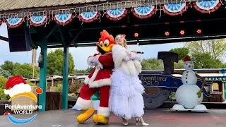 [4K] NAVIDAD PORTAVENTURA 2021 - ANIMACIÓN NAVIDEÑA (FAR WEST)