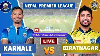 BIRATNAGAR KINGS VS KARNALI YAKS  MATCH 16TH NPL 2025 | LIVE SCORE & COMMENTARY | SPORTSINFONPL8848