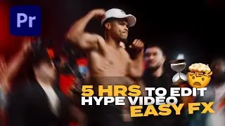 how i delivered this hype boxing edit in 4 hours using my premiere pro fx pack