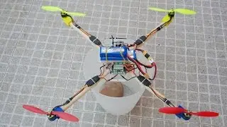 DIY 3D printed modular multi-rotor frame with camera mount - very low cost