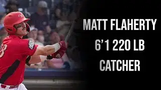 Matt Flaherty - MLB Draft League Hitting/Throwing Highlights