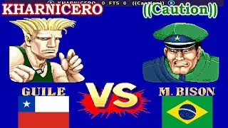 Street Fighter II': Champion Edition - KHARNICERO vs ((Caution)) FT5