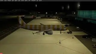 Gibraltar LXGB - Ibiza LEIB Cold and Dark Taxi take Off A320 Condor P3Dv4 IVAO