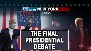 Last Trump & Biden showdown on LIVE TV | U.S. Election 2020 New York Direct