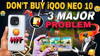 Don't Buy IQOO NEO 10 / 3 Major Problem Review 🤬 / iQOO Neo 10 Bgmi Test / iQOO Neo 10 Gaming Review