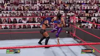 Sasha Bank Bs Bayley Bra and Panties Match 2026 