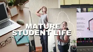 Distance Learning UniWeek  | Mature Student Life | GRWM Amateur Make-up