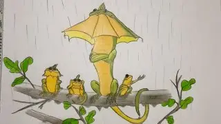 How to draw frogs _ for beginners _ step by step _ full tutorial drawing see see
