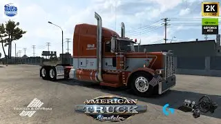 American Truck Simulator \privat mod JonRuda\ Zeemods\ logitech g923 + G Driving Force Shifter