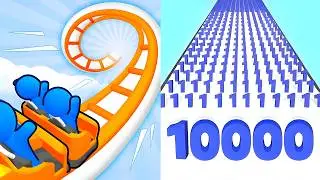 NEW Update 2026 🔥Runner Coaster vs Number Master  - MAX Level Challenge
