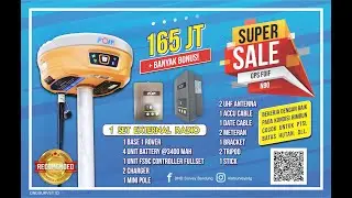 CARA PENGGUNAAN GPS RTK FOIF N90 EKSTERNAL RADIO || DND SURVEY BANDUNG WA 0821-2990-0025