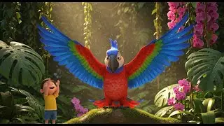 The Dancing Parrot in the Jungle | Kids&rsquo; Songs and Educational Rhymes