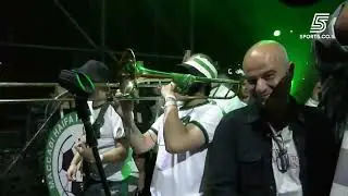 חוות מזור בחגיגות האליפות ה-15 וקבלת הכוכב השלישי של מכבי חיפה
