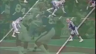Andre Reed 2nd TD - 1992 AFC Wildcard Game Bills vs. Oilers