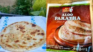 Mon salwa Allo paratha full review price, quality, quantity and taste. Mon salwa Aloo paratha
