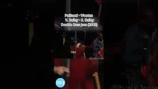 A legendary moment: John Patitucci, Victor Wooten, Victor Bailey, and Steve Bailey on one stage at B