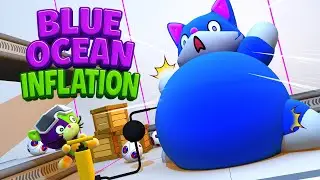 Inflatable Ocean the Blue Fox | Taco Chu's Spinoff #inflatable #balloon #tacochu