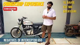 Interceptor 650 Ownership Experience || Don't buy Interceptor 650 without watching this video!