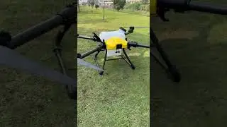 Agricultural spraying drone